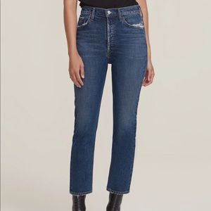 Agolde riley hi rise jeans